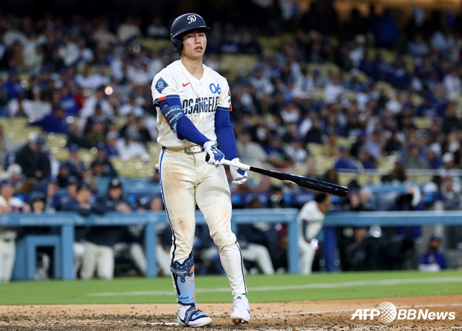 LA Dodgers Kim Hye-seong. /AFPBBNews=NEWS1