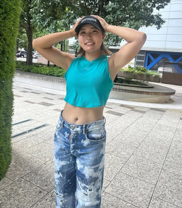 Sayaka Takahashi. /Foto=recorte de Sayaka Takahashi SNS