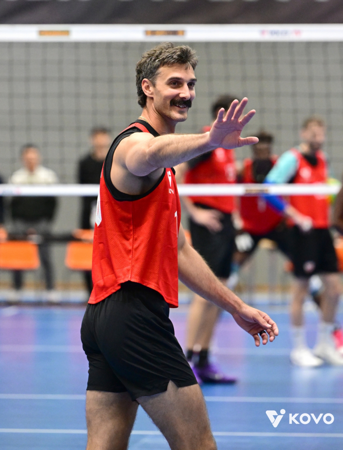 2026-2027外国人選手ドラフト1位でOK貯蓄銀行に入団したカイル·ラッセル。 /写真=韓国バレーボール連盟提供