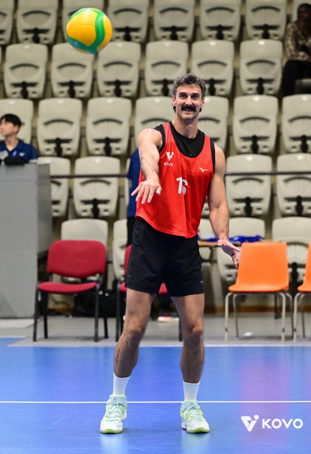 2026-2027外国人選手ドラフト1位でOK貯蓄銀行に入団したカイル·ラッセル。 /写真=韓国バレーボール連盟提供
