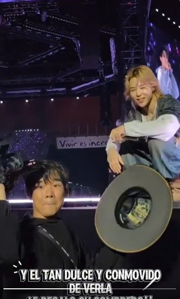 Video posted by Grecia Ortega, the mother of the girl who received the hat, on social media