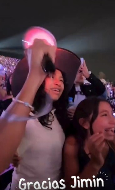 Video posted by Grecia Ortega, the mother of the girl who received the hat, on social media