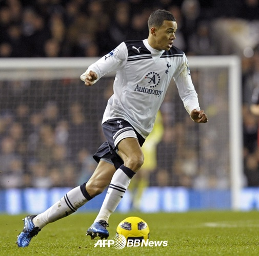 Imagen de Jemina Jenas durante su etapa en el Tottenham. /AFPBBNews=News1