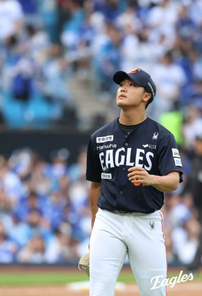 Чон Усок Ханва. /Фото = Предоставлено Hanwha Eagles.