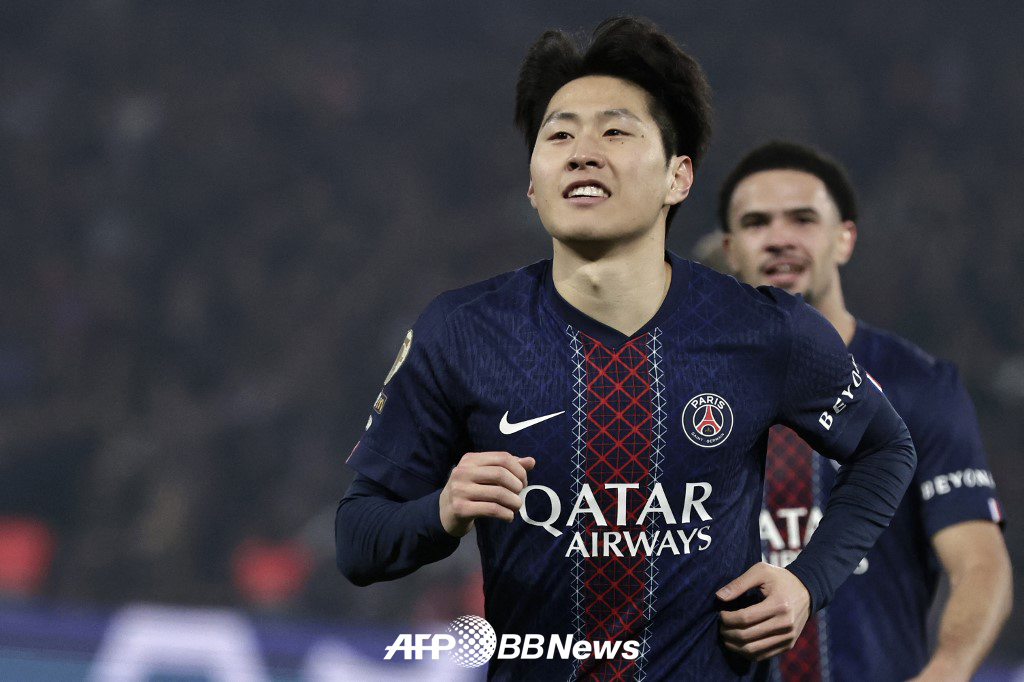 パリ·サンジェルマンのイ·ガンイン。 /AFPBBNews=ニュース1