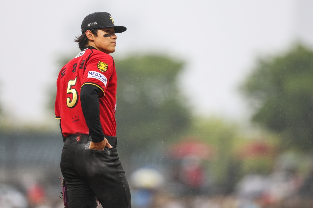 Ким До Ён из KIA Tigers. /Фото = Предоставлено KIA Tigers