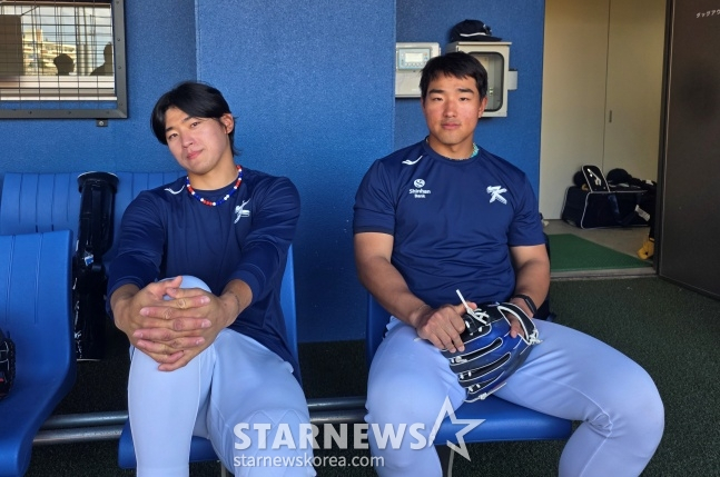 Kim Do-young (izquierda) y An Hyun-min. /foto=reportero Kim Dong-yoon