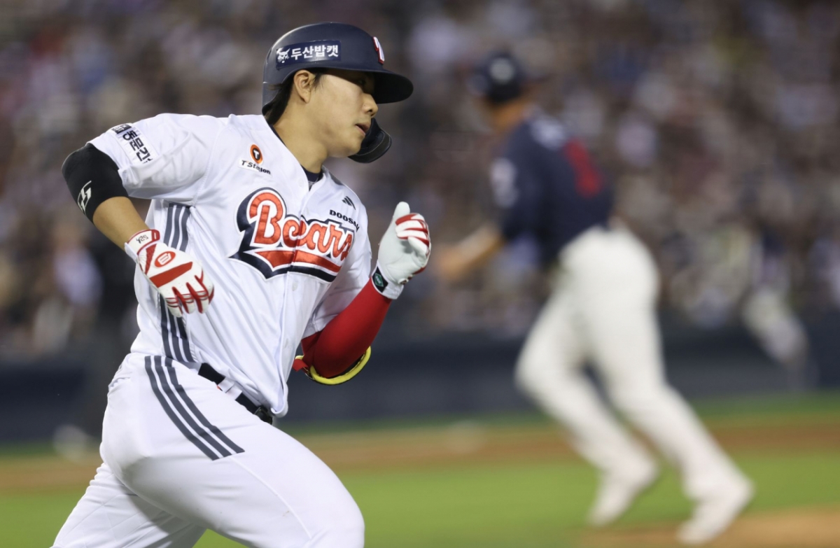 Doosan Bears, el infielder Park Jun-soon. /Foto=Doosan Bears