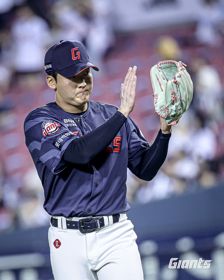 Lotte Giants pitcher Choi Jun-yong. /Foto=Lotte Giants