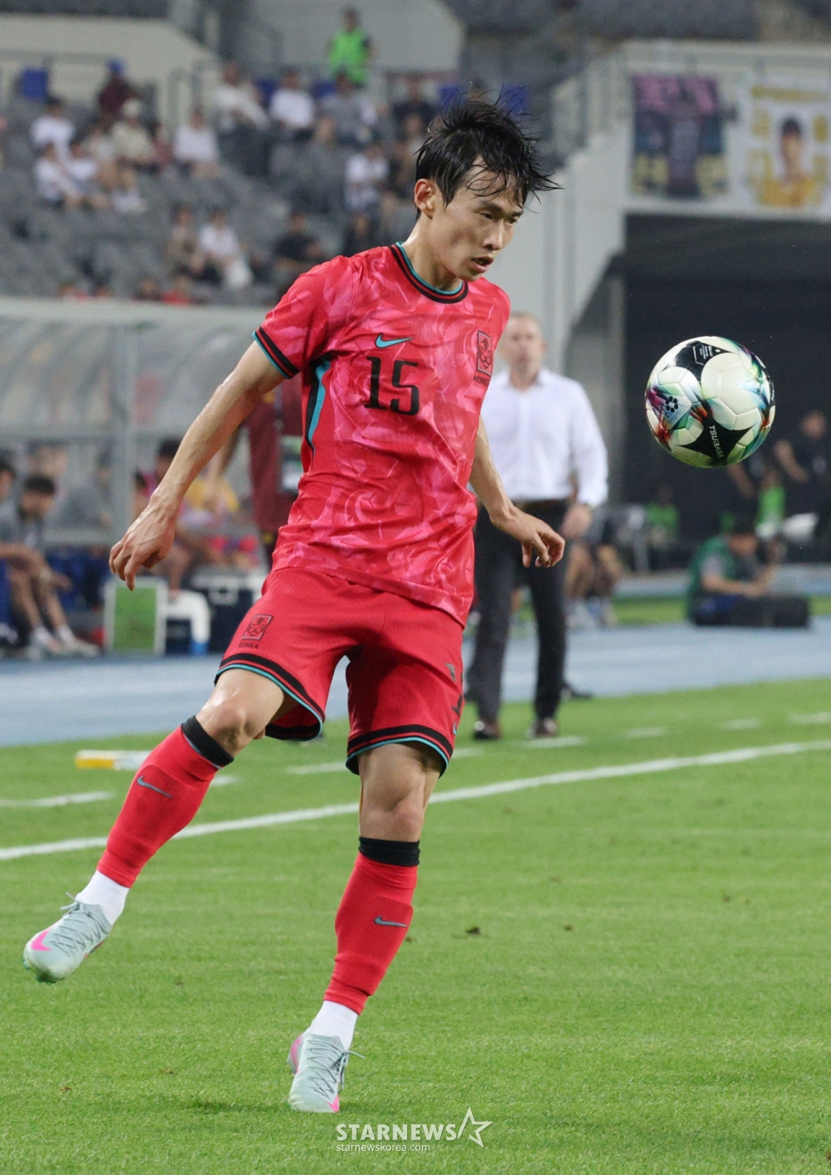 サッカー大韓民国代表チームのウィングバック、キム·ムンファン。 /写真=キム·ジンギョン待機者