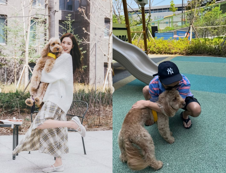 'Foto=Tiffany Young y Byun Yo-han, Instagram'