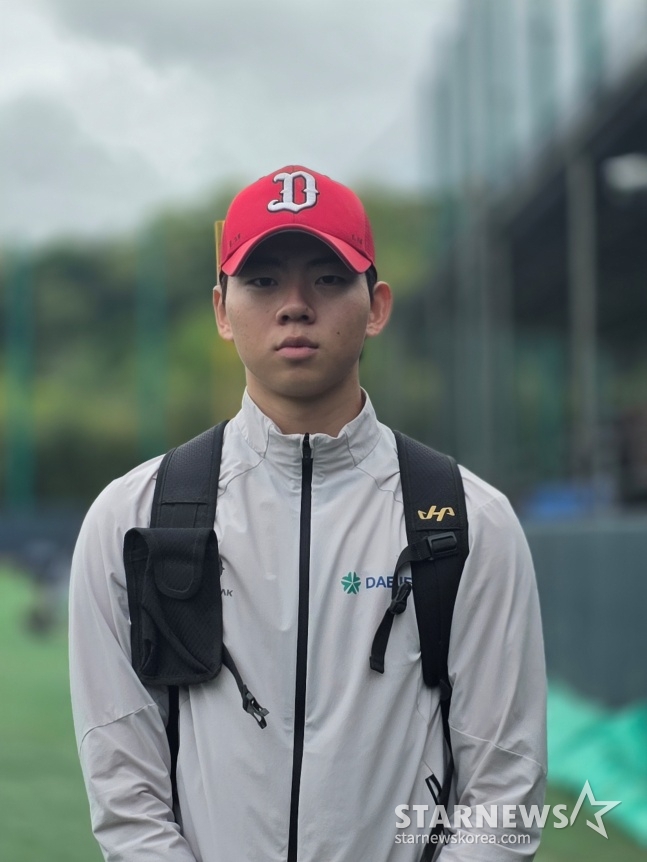 Han Gyu-min of Daejeon High School. /Photo=Reporter Kim Dong-yoon