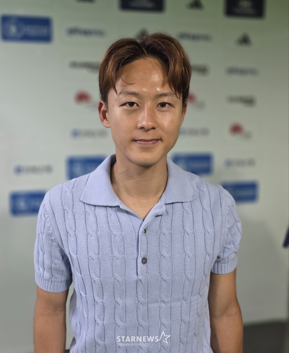 Lee Seung-woo of Jeonbuk Hyundai Motors met with reporters after the Hana Bank K League 1 2026 Round 15 match against Kim Cheon (SVP) at Jeonju World Cup Stadium on the 17th. /Photo=Reporter Kim Myeong-seok