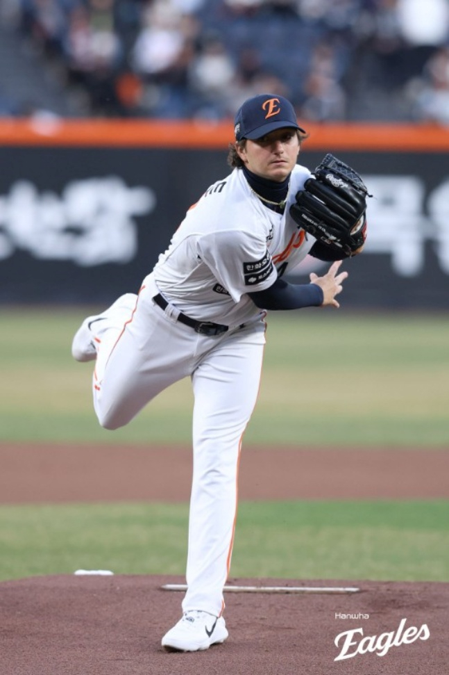 Ханва Уайт. /Фото = Предоставлено Hanwha Eagles