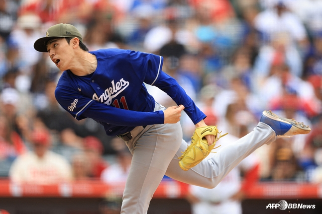 Roki Sasaki, who started on the 18th. /AFPBBNews=NEWS1