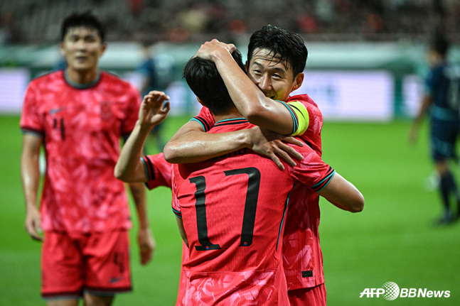 South Korea national football team. /AFPBBNews=NEWS1