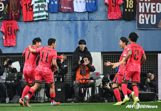 South Korea national football team. /AFPBBNews=NEWS1
