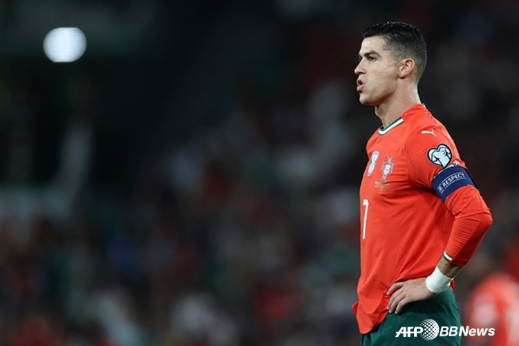 Portugal national team captain Cristiano Ronaldo. /AFPBBNews=NEWS1