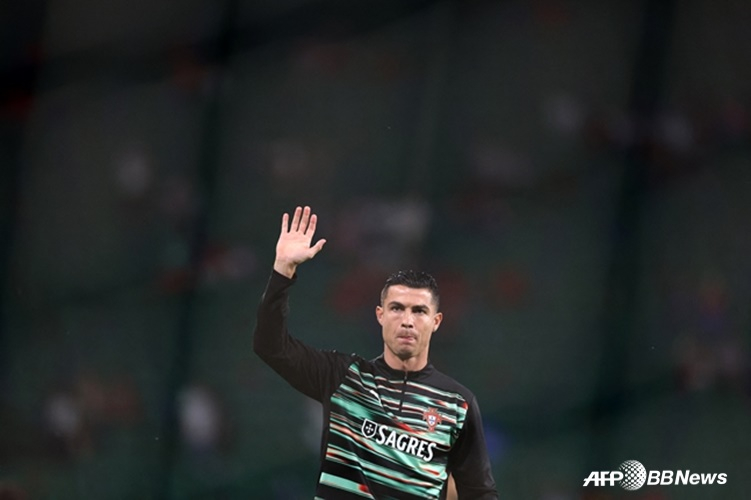 Cristiano Ronaldo. /AFPBBNews=NEWS1