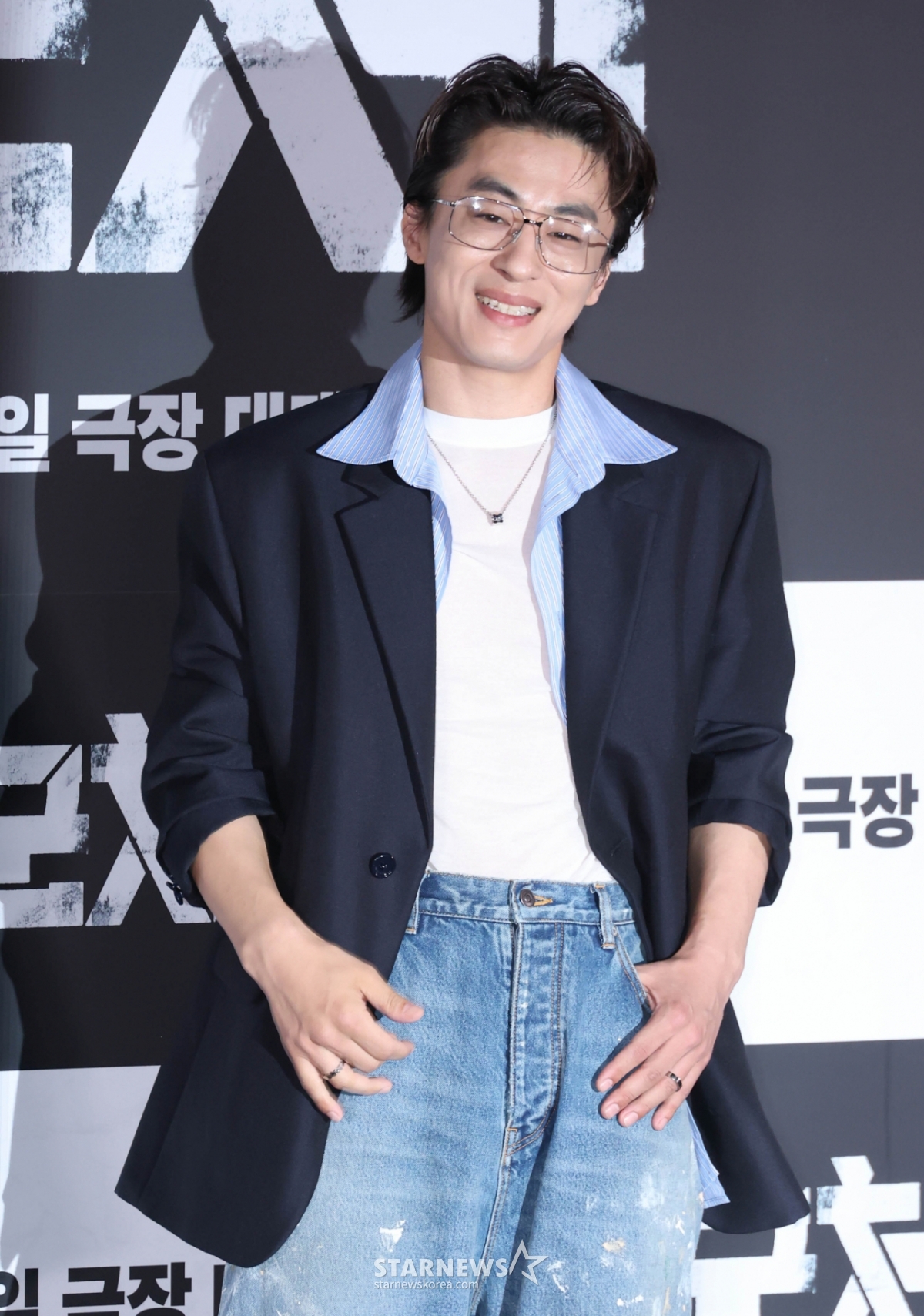 Actor Gu Gye-hun poses at the press screening of the film 'COLONY' (directed by Yeon Sang-ho) held at Seoul CGV Yongsan i-Park Mall on the afternoon of the 20th. /2026.05.20 /Photo=Senior reporter Lee Dong-hoon photoguy@