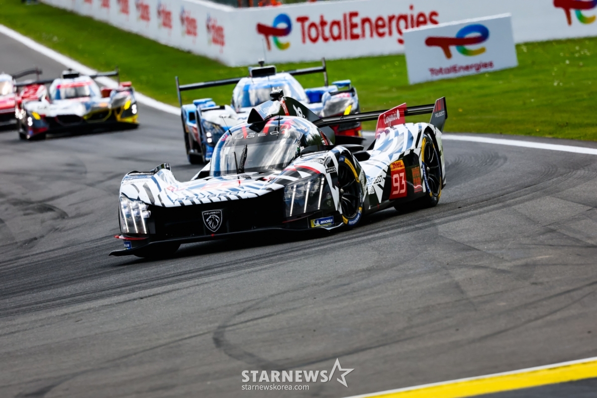 Peugeot 9X8 Gyeongju car competing in the 2026 FIA WEC 'Spa-Francorchamps' race/Photo provided by Peugeot