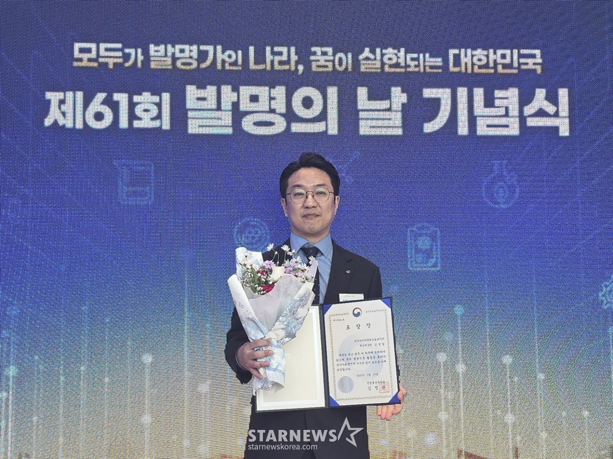 Kim Byung-rip, Team Leader of the Airless Tire Development Team at Hankook Tire