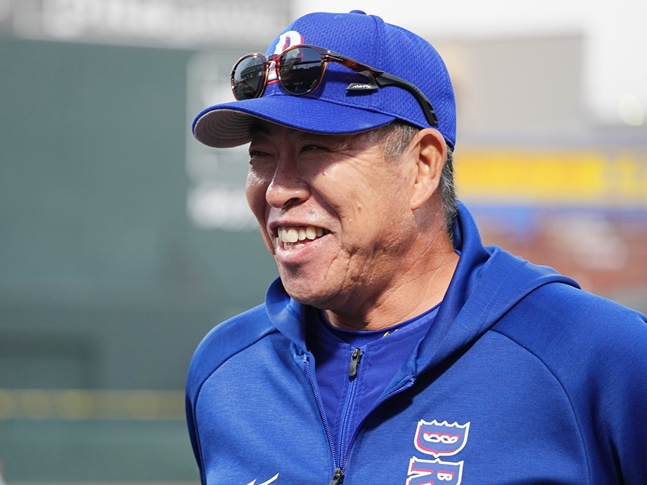 Junichi Inoue, manager of the Chunichi Dragons. /Photo=Chunichi Dragons official SNS