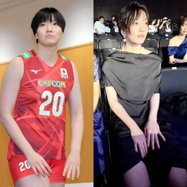 Araki Ayaka. /foto=Redes sociales oficiales de Hisamitsu, recortes de Daily Sports