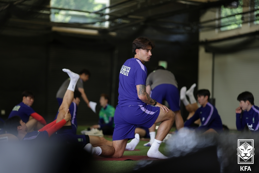 Jens Castrof. /Foto=Proporcionado por la Federación Coreana de Fútbol (KFA)