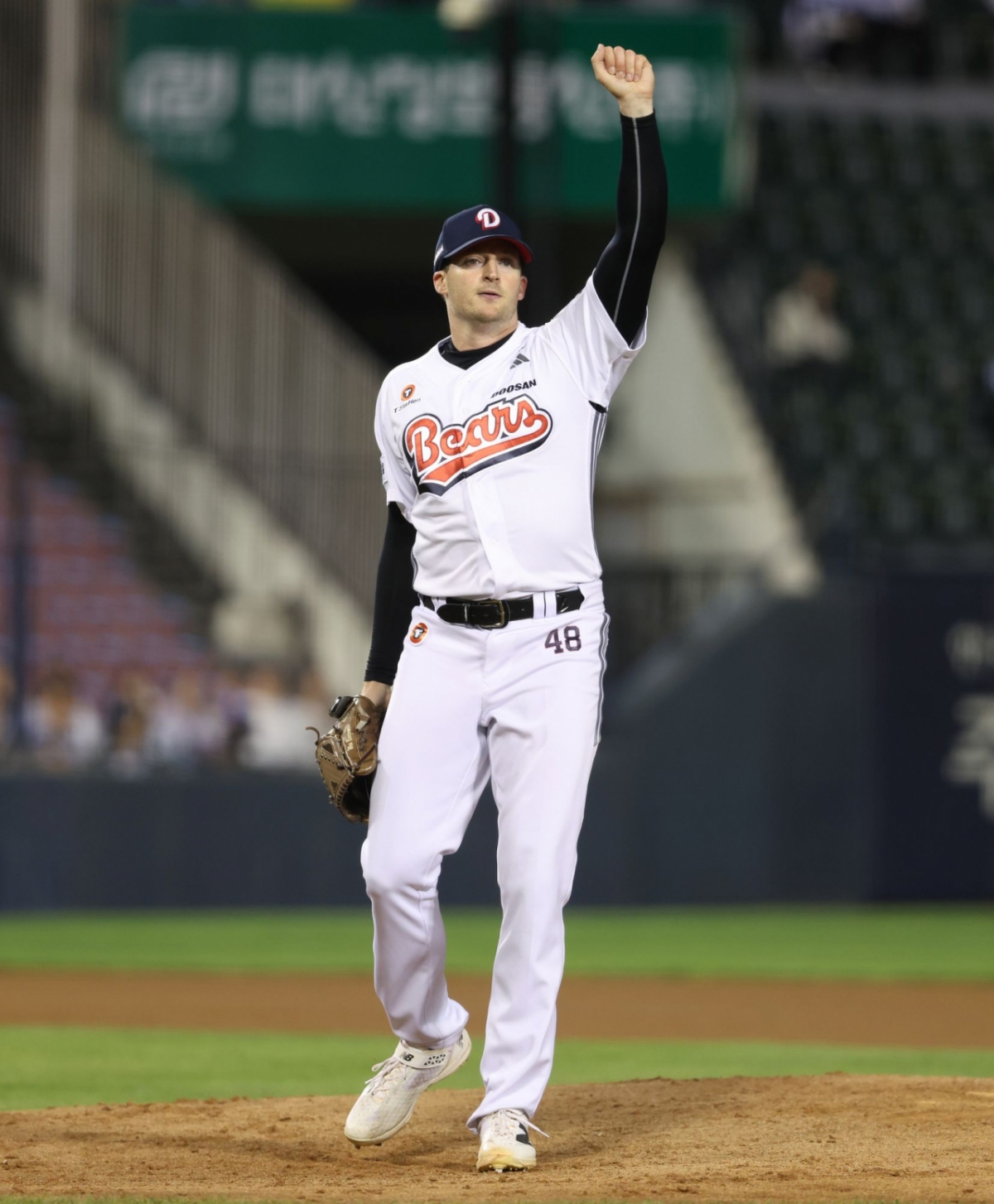 Doosan Bears replacement foreign pitcher Wes Benjamin. /Photo=Doosan Bears