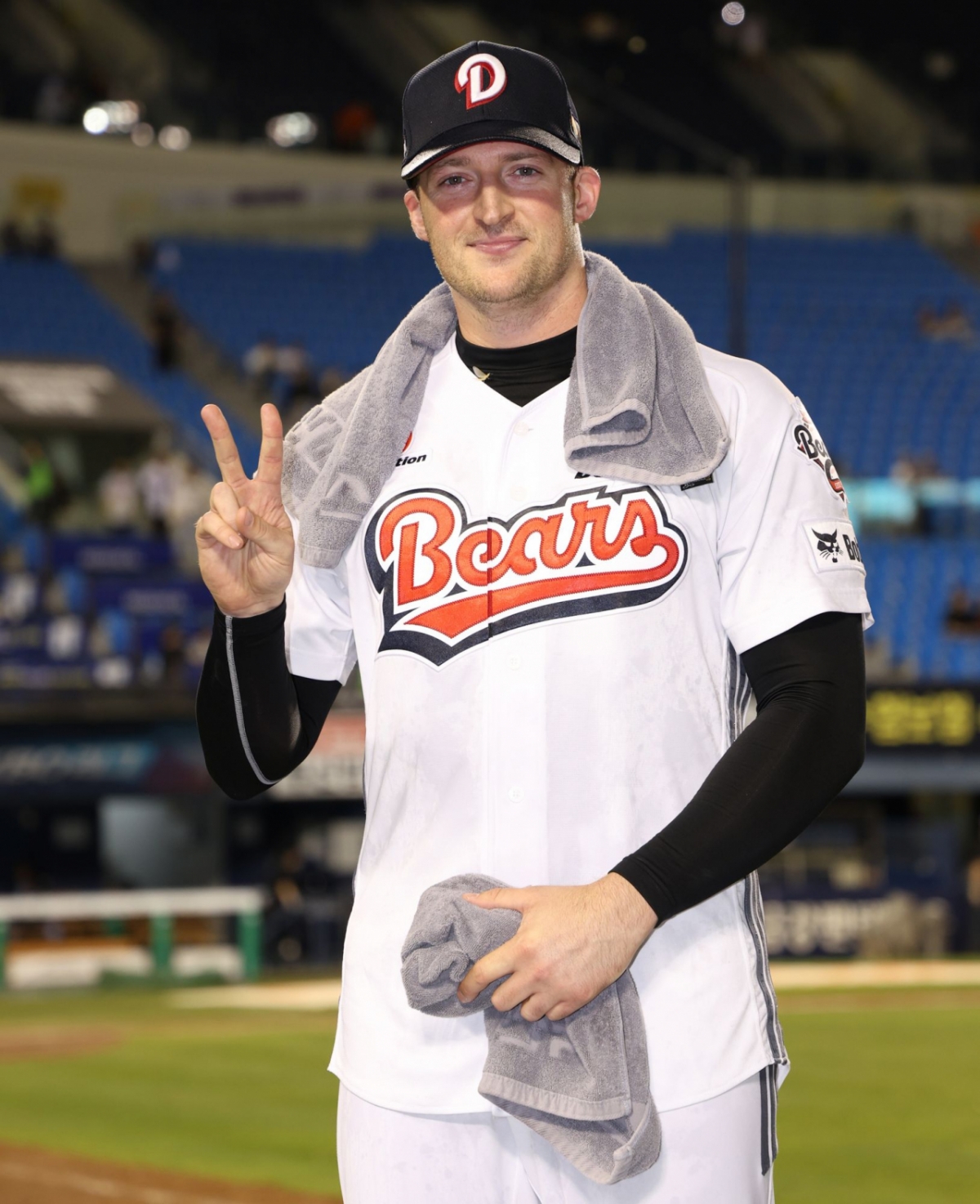 Doosan Bears replacement foreign pitcher Wes Benjamin. /Photo=Doosan Bears