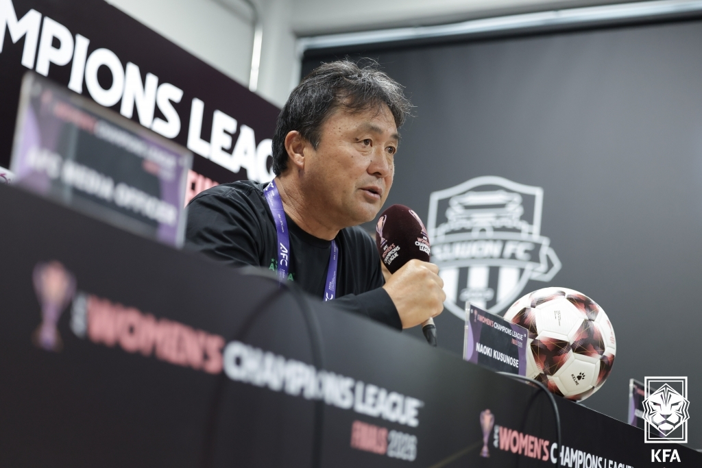 楠瀬直樹東京ヴェルディ監督。 /写真=大韓サッカー協会提供