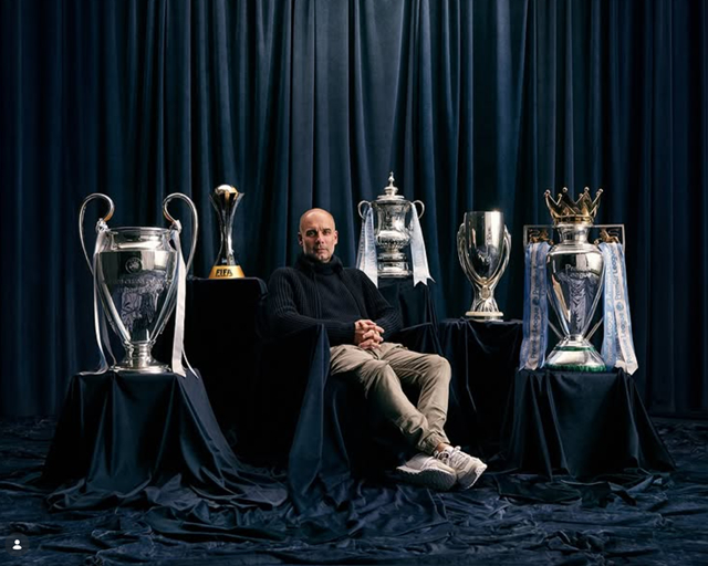 Pep Guardiola. /Photo=Manchester City SNS