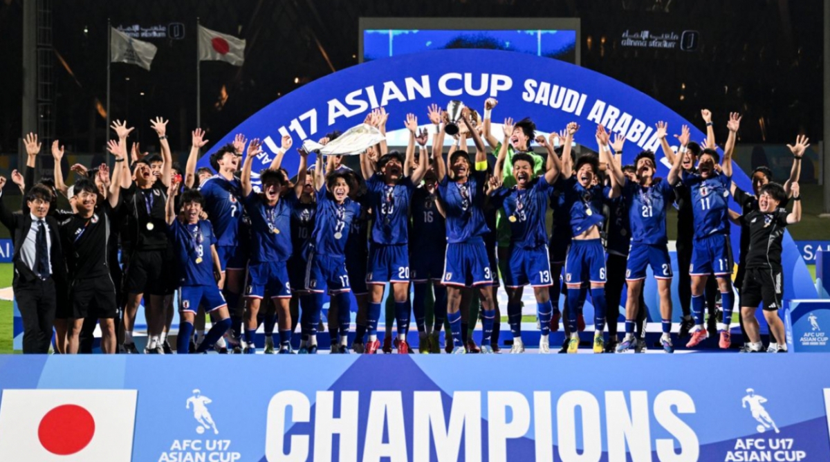 Сборная Японии по футболу, которая выиграла Кубок Азии 2026 AFC U17. /Фото = Предоставлено AFC