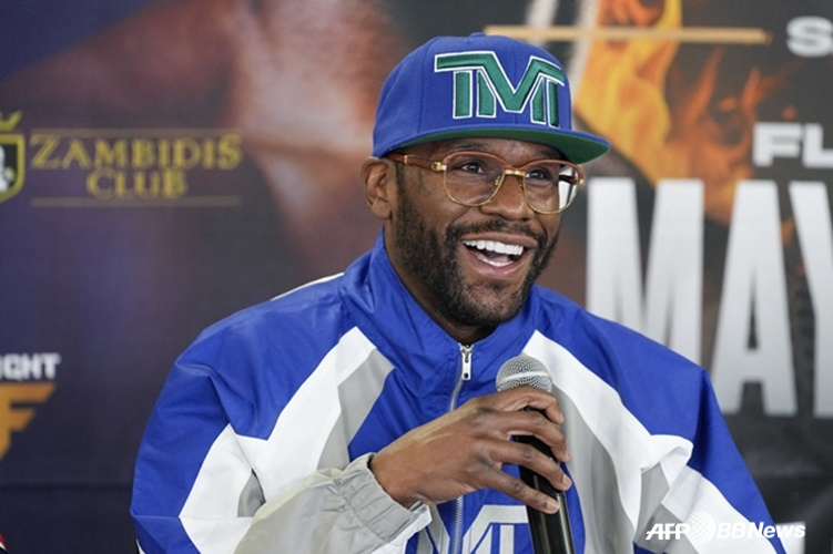 Floyd Mayweather. /AFPBBNews=NEWS1