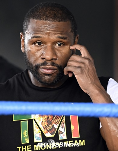 Floyd Mayweather. /AFPBBNews=NEWS1
