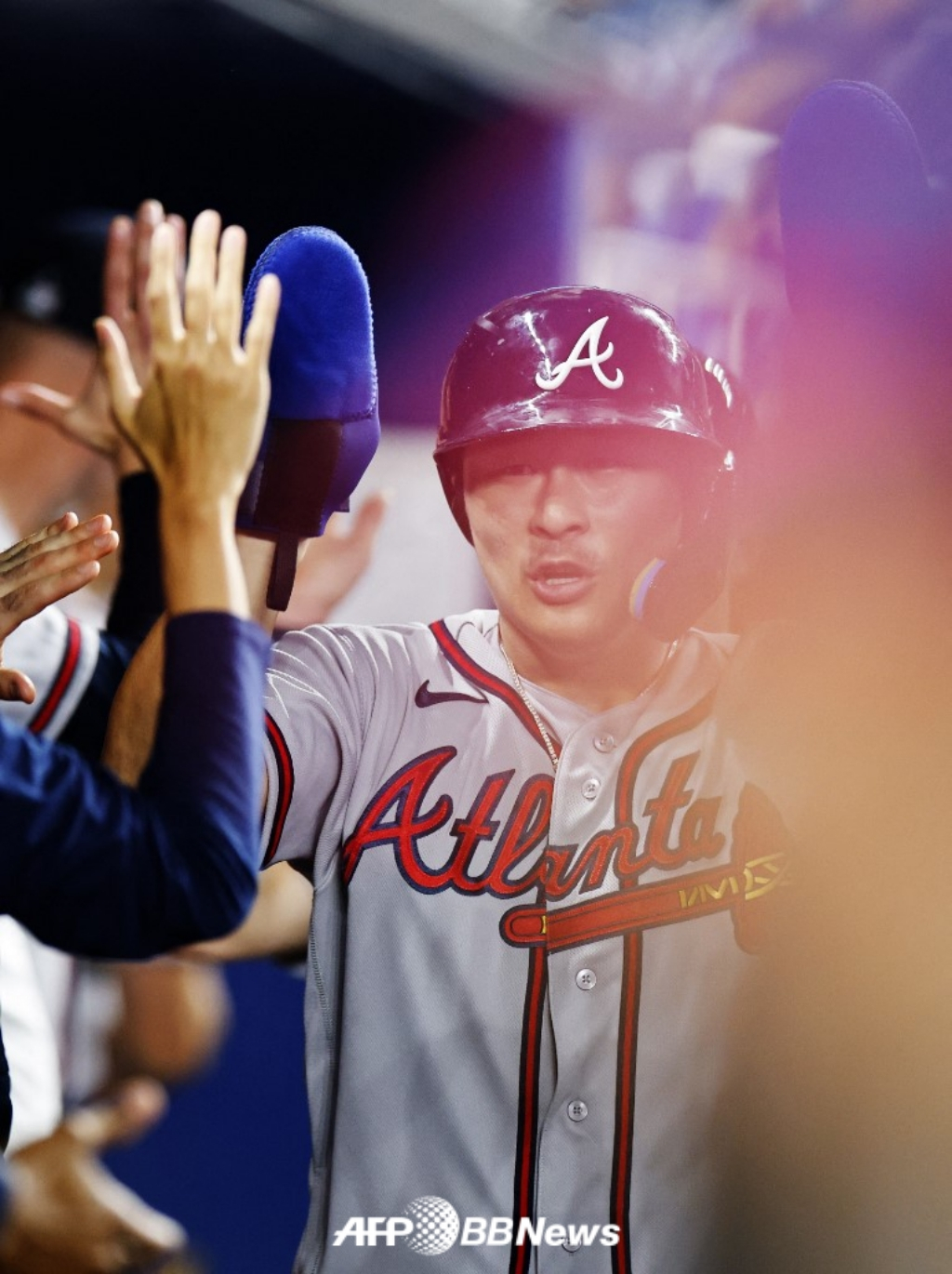 Atlanta Braves infielder Kim Ha-seong. /AFPBBNews=NEWS1