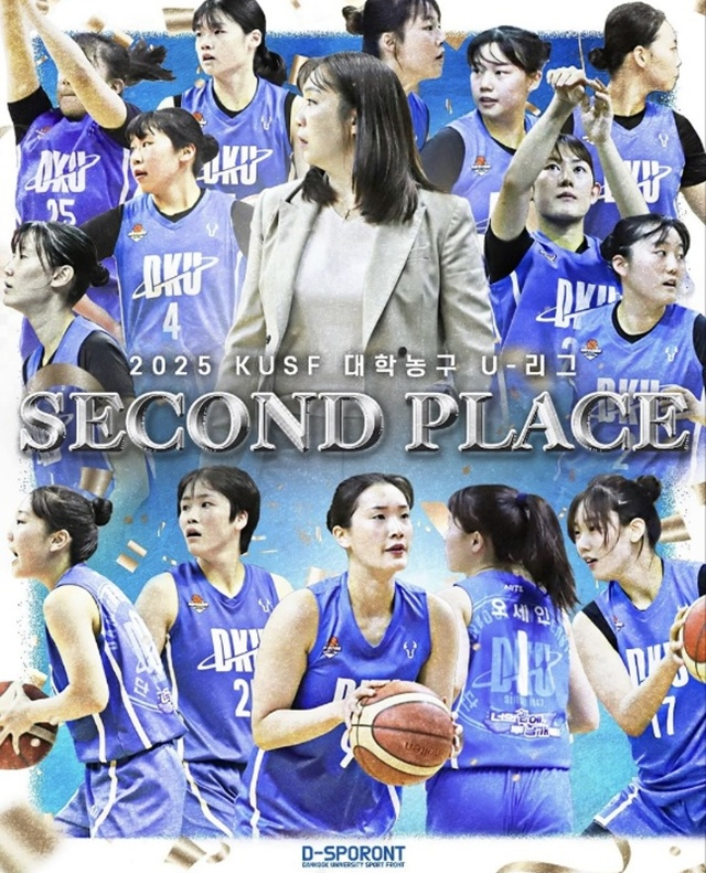 檀国大女子バスケットボール部。 /写真=檀国大女子バスケットボール部SNS