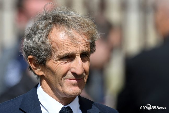 Alain Prost. /AFPBBNews=NEWS1