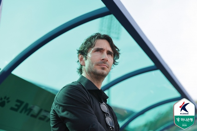 Gerard Nuss, Paju Frontier head coach. /Photo=Korea Professional Football League