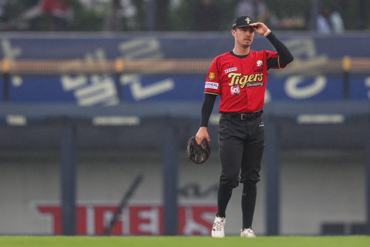 Former KIA Tigers Asia quota infielder Jered Dale. /Photo=KIA Tigers