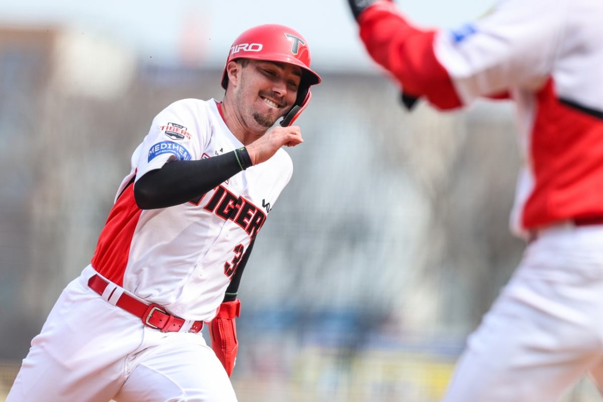 Former KIA Tigers Asia quota infielder Jered Dale. /Photo=KIA Tigers