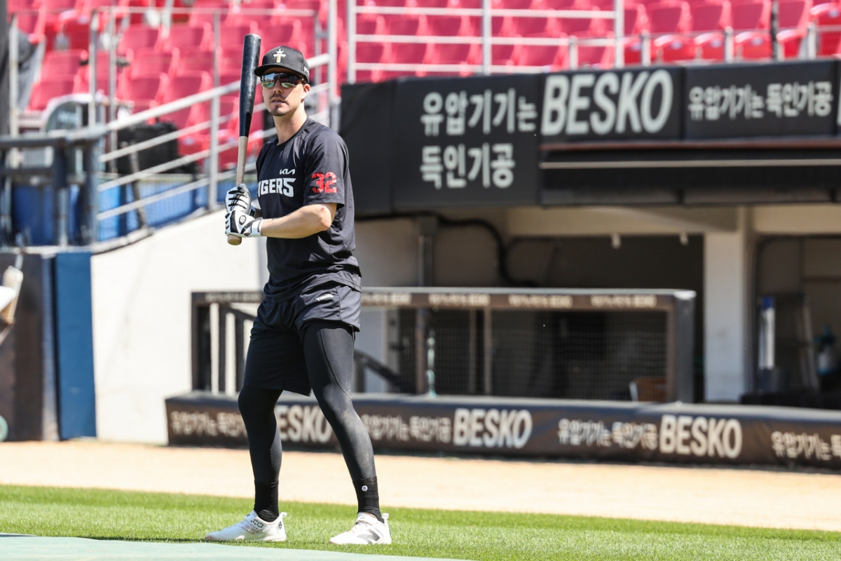 Former KIA Tigers Asia quota infielder Jered Dale. /Photo=KIA Tigers