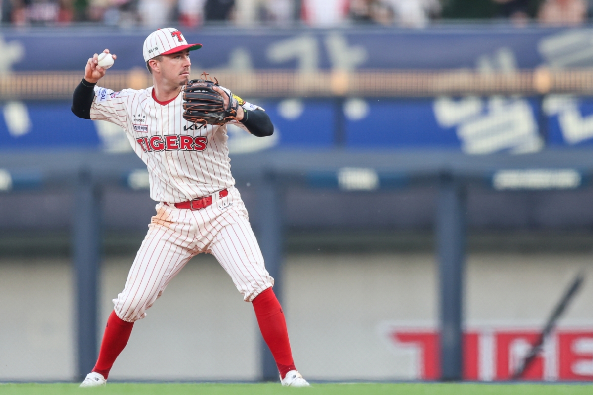 Former KIA Tigers Asia quota infielder Jered Dale. /Photo=KIA Tigers