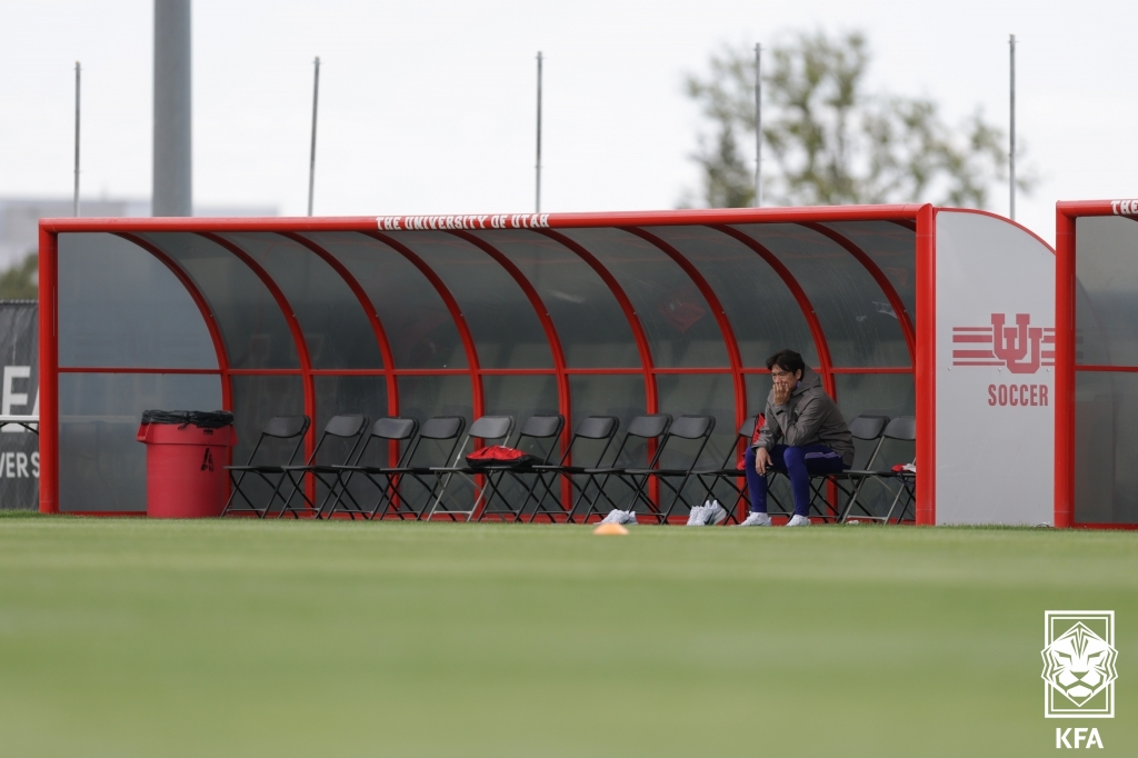 Hong Myung-bo, head coach of the South Korean national football team. /Photo=Korea Football Association
