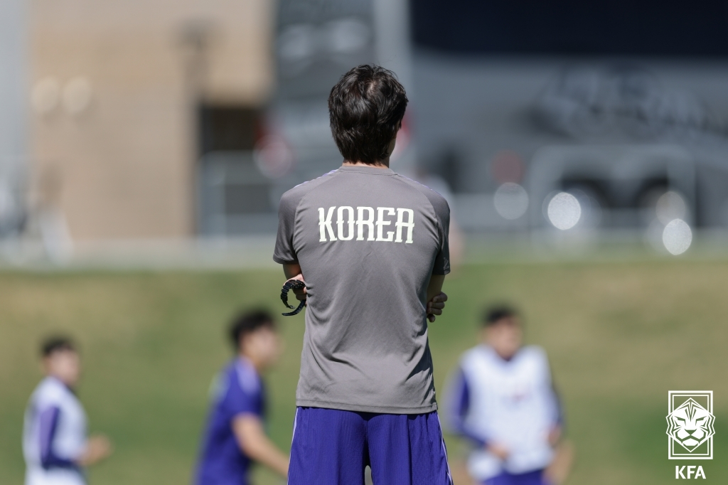 Hong Myung-bo, head coach of the South Korean national football team. /Photo=Korea Football Association