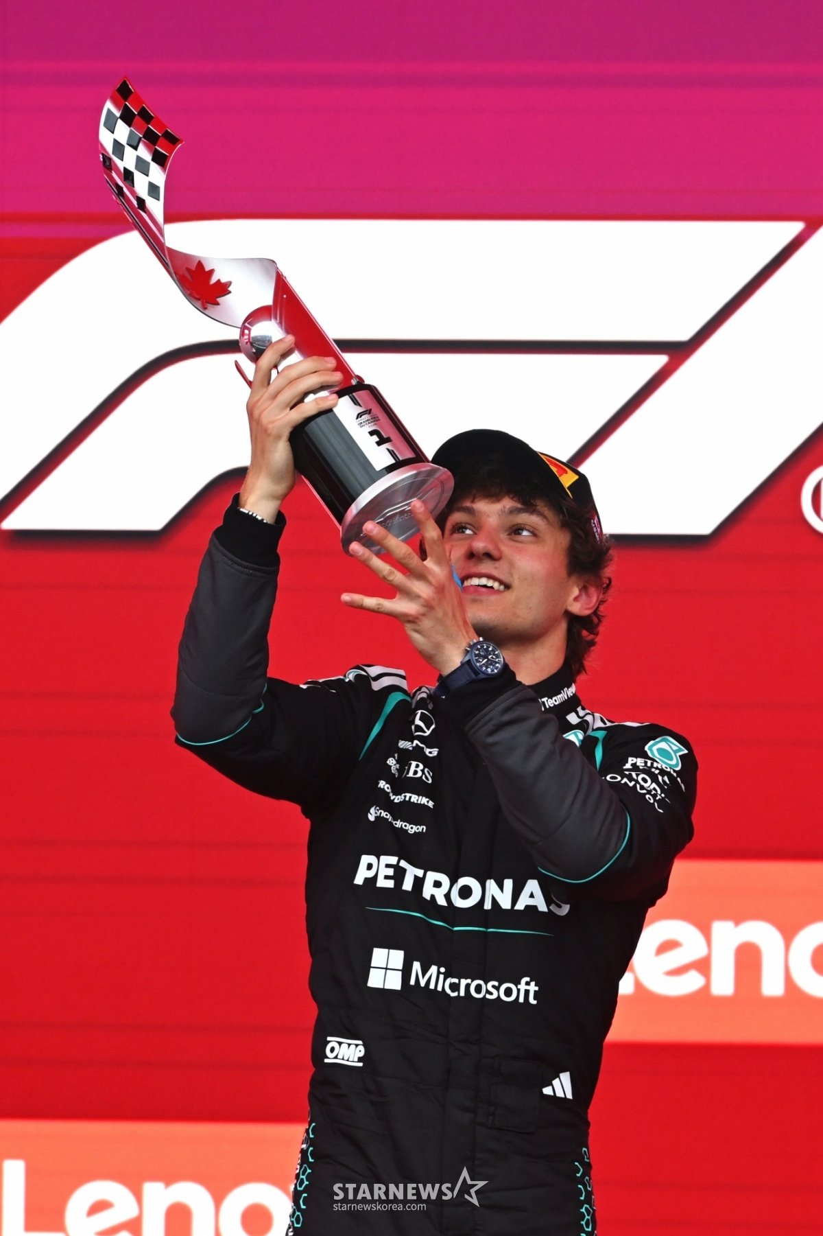 Kimi Antonelli logra cuatro victorias consecutivas en el Gran Premio de Canadá de F1 / Foto: Mercedes-AMG Petronas Motorsport Team,