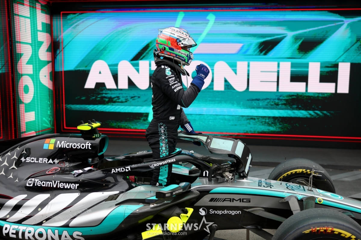 Kimi Antonelli logra cuatro victorias consecutivas en el Gran Premio de Canadá de F1 / Foto: Mercedes-AMG Petronas Motorsport Team,