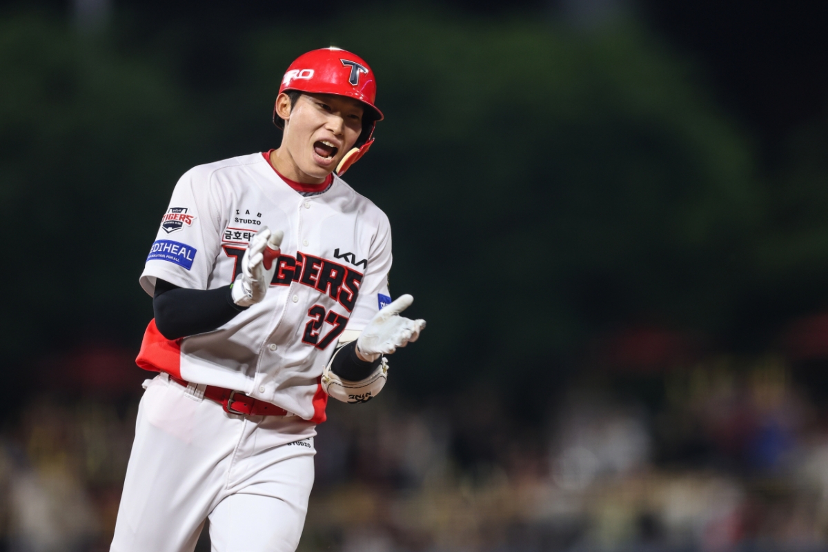 Kim Ho-ryeong de los KIA Tigers. /Foto=proporcionado por los KIA Tigers