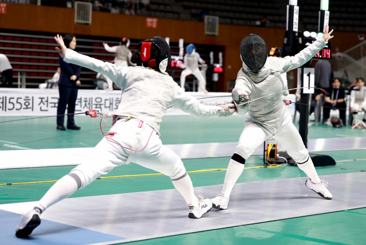 图为第55届全国少年运动会单项比赛。 =照片=大韩体育会提供。
